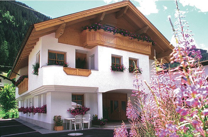 Bild vom Haus im Sommer